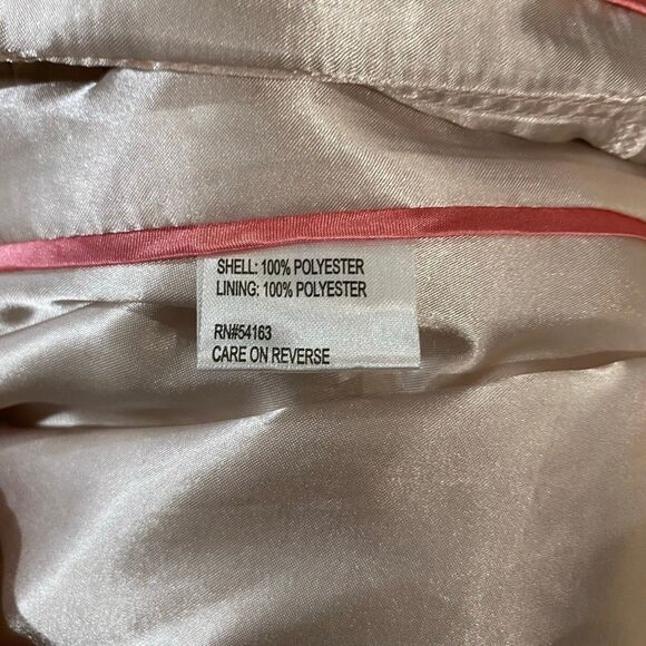 Calvin Klein Women’s Trench Coat Beige Belted Double-Breasted Jacket | Classic M - Picture 3 of 10